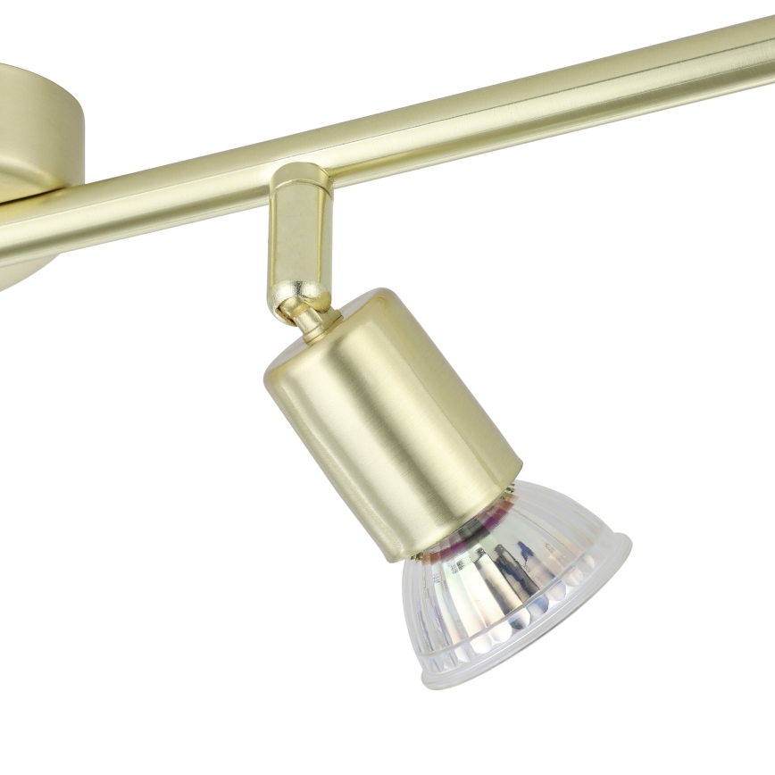 Eglo - LED spotlampe 4xGU10/2,8W/230V 3000K guldfarvet