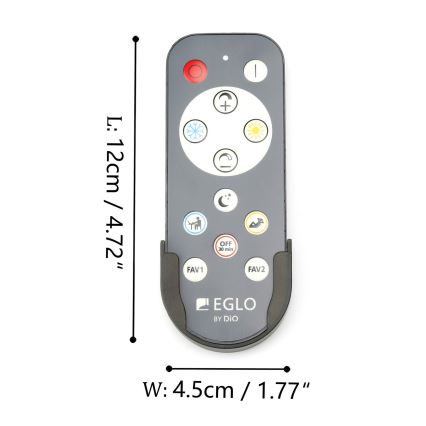 Eglo 33199 - Fjernbetjening FRANIA 1xCR2032