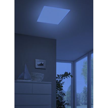 Eglo 33204 - LED lampe m. RGBW-farver dæmpbar SALOBRENA-C LED/34W/230V 2700-6500K + fjernbetjening