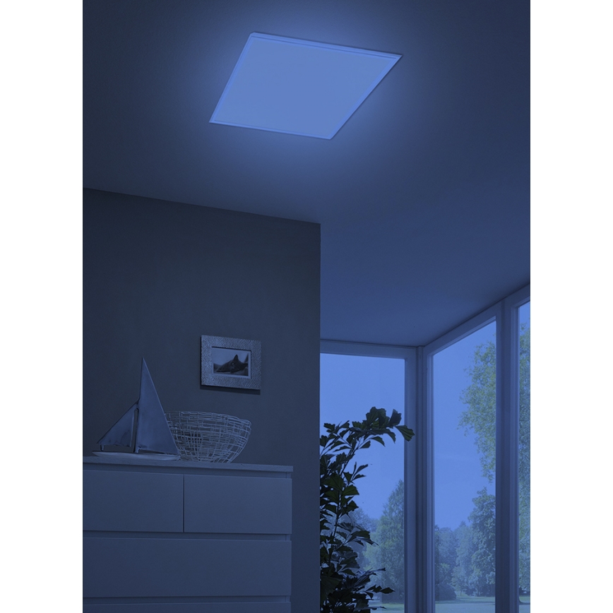 Eglo 33204 - LED lampe m. RGBW-farver dæmpbar SALOBRENA-C LED/34W/230V 2700-6500K + fjernbetjening