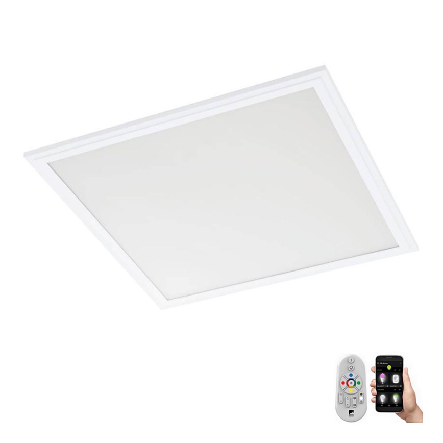 Eglo 33205 - LED lampe m. RGBW-farver dæmpbar SALOBRENA-C LED/21W/230V + fjernbetjening