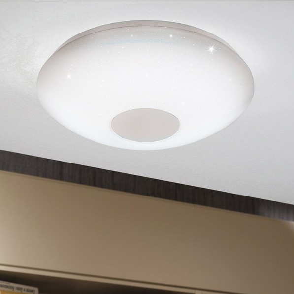 Eglo 33218 - LED loftlampe m. RGBW-farver dæmpbar VOLTAGO-C LED/17W/230V 2700-6500K diameter 38 cm