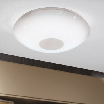 Eglo 33218 - LED RGBW Dæmpbar loftlampe VOLTAGO-C LED/17W/230V 2700-6500K Ø 38 cm