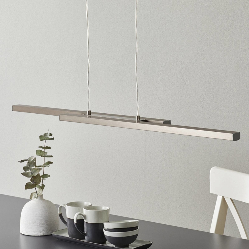 Eglo 33232 - LED RGBW dæmpbar pendel med kabelophæng FRAIOLI-C LED/34W/230V mat krom