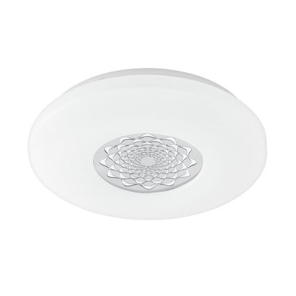 Eglo 33248 - LED RGBW dæmpbar loftarmatur CAPASSO-C LED/17W/230V 2700-6500K Ø 34 cm