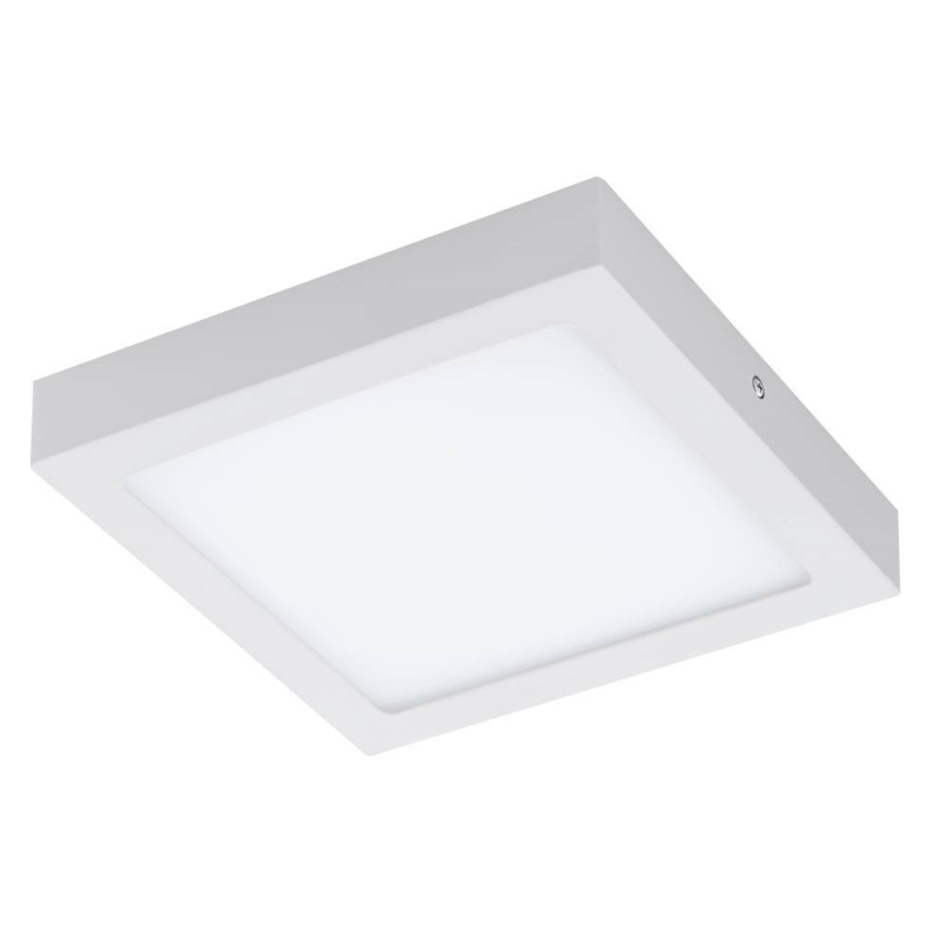 Eglo 33316 - LED RGBW Dæmpbar loftlampe FUEVA-C LED/15,6W/230V 2700-6500K 22,5x22,5 cm hvid