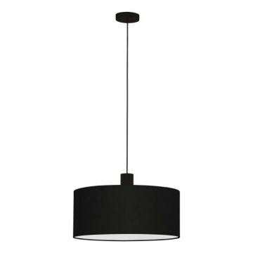Eglo 33355 - Pendel på kabel AMANI 1xE27/60W/230V Ø 53 cm sort