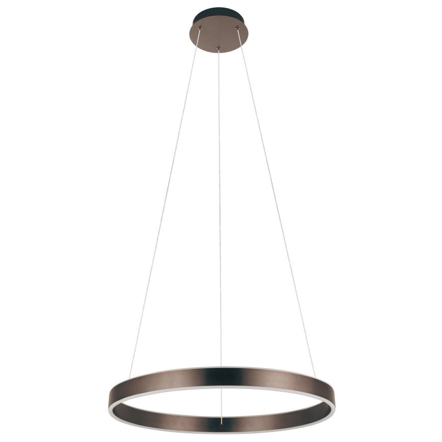 Eglo 33483 - LED-pendel på kabel ALCAZABA 2xLED/18W/230V 3000K Ø 55 cm bronzefarvet