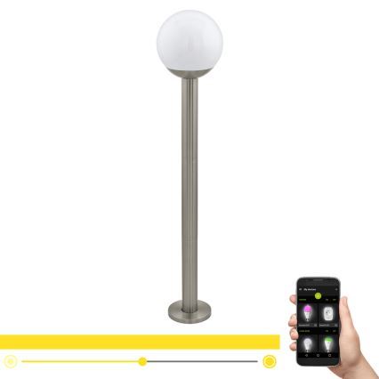 Eglo 33566 - LED-dæmpbar udendørslampe NISIA-C 1xE27/9W/230V 980 mm IP44