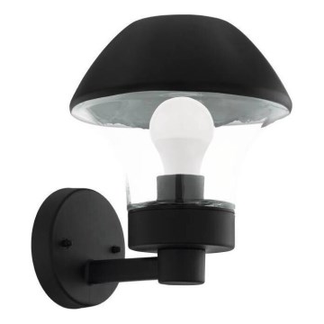 Eglo 33567 - Dæmpbar LED udendørs vægarmatur VERLUCCA-C 1xE27/9W/230V IP44