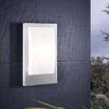 Eglo 33569 - LED udendørs væglampe VERRES-C 1xE27/9W/230V IP44 mat krom
