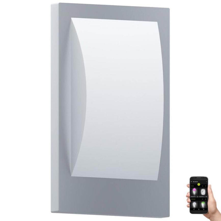 Eglo 33569 - Udendørs LED væglampe VERRES-C LED/9W/230V IP44 mat krom