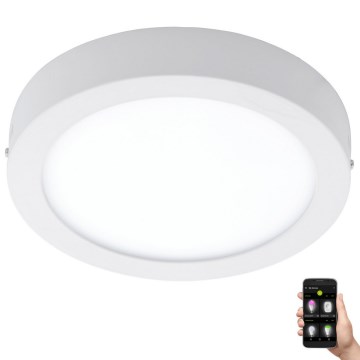 Eglo 33575 - LED Dæmpbart badeværelseslampe ARGOLIS-C LED/16,5W/230V IP44 hvid
