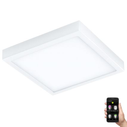 Eglo 33576 - LED Dæmpbart Badeværelseslampe ARGOLIS-C LED/22W/230V IP44 hvid
