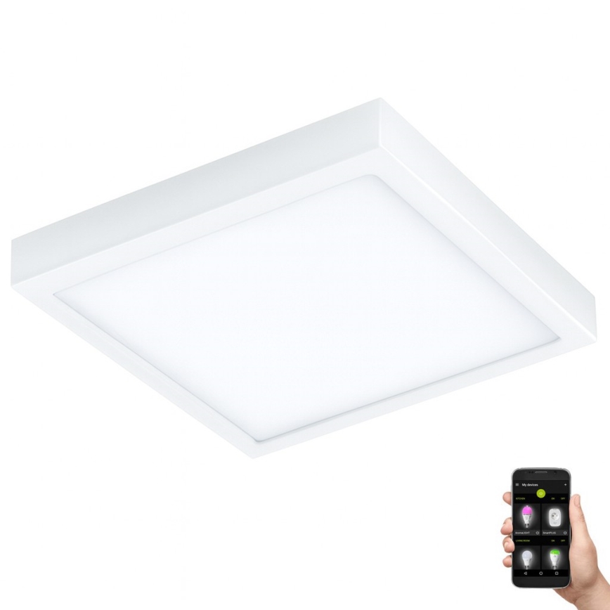 Eglo 33576 - LED Dæmpbart Badeværelseslampe ARGOLIS-C LED/22W/230V IP44 hvid
