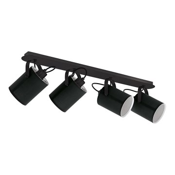 Eglo 33648 - VILLABATE spotlampe 4xE27/10W/230V