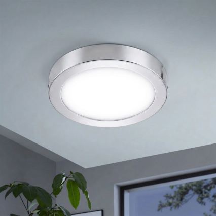 Eglo 33667 - LED RGBW Dæmpbar loftlampe til badeværelse FUEVA-C LED21W/230V Ø 30 cm IP44