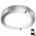 Eglo 33667 - LED RGBW Loftlampe til badeværelse dæmpbar FUEVA-C LED21W/230V diameter 30 cm IP44
