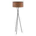 Eglo 33705 - Gulvlampe CANNAFESCA 1xE27/60W/230V brun/sort