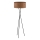 Eglo 33705 - Gulvlampe CANNAFESCA 1xE27/60W/230V brun/sort