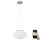 Eglo 33766 - LED pendel m. RGBW-farver dæmpbar OPTICA-C LED/22W/230V 2700-6500K diameter 37,5 cm