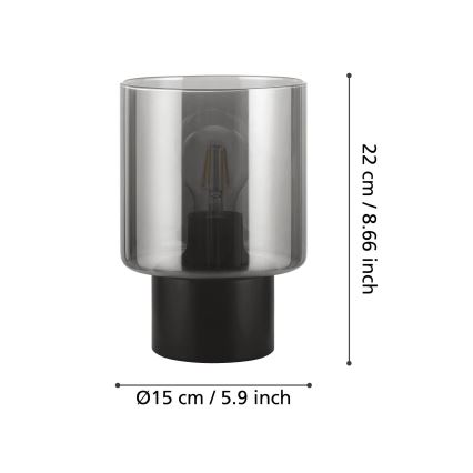 Eglo - Bordlampe 1xE27/60W/230V