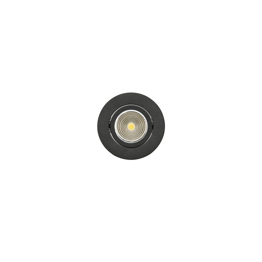 Eglo - LED indbygningslampe dæmpbar/6W/230V sort