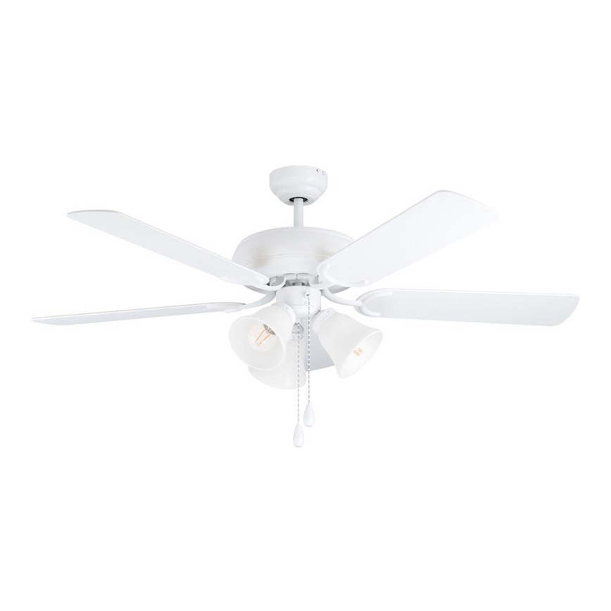 Eglo 35076 - Loftventilator LAS PALMAS 3xE27/40W/230V hvid
