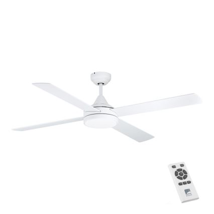 Eglo - LED loftventilator LED/20W/230V 3000/4000/5000K + fjernbetjening hvid