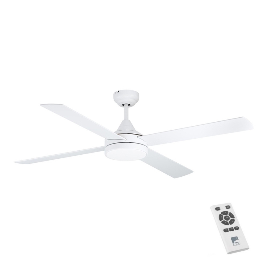 Eglo - LED loftventilator LED/20W/230V 3000/4000/5000K + fjernbetjening hvid