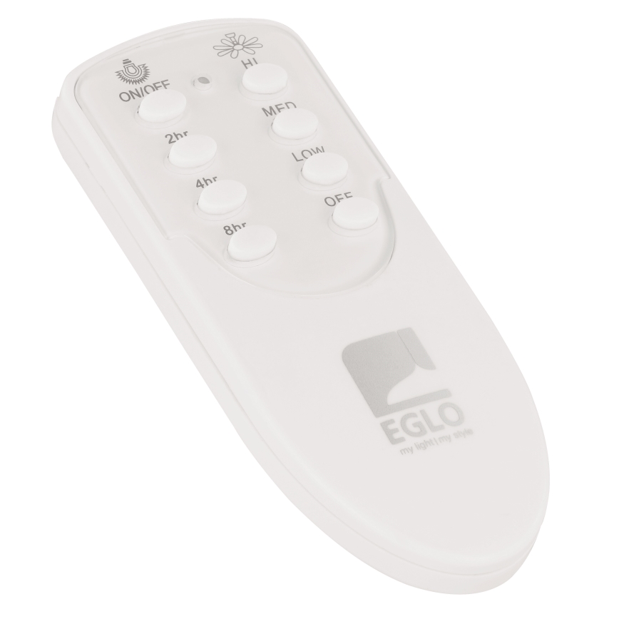 Eglo - LED loftventilator LED/20W/230V 3000/4000/5000K + fjernbetjening hvid