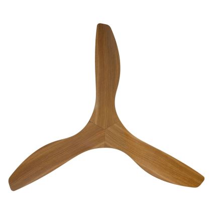 Eglo - Loftventilator Ø 132 cm, brun + fjernbetjening