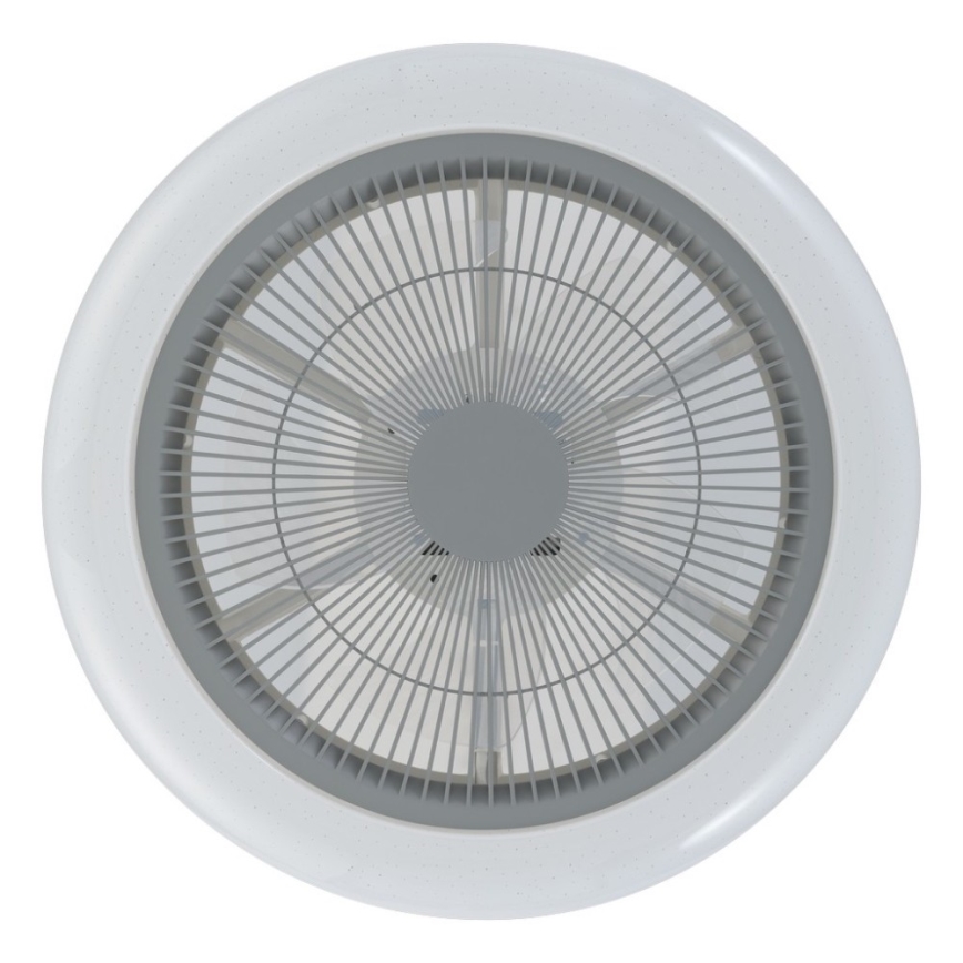 Eglo - LED loftventilator dæmpbar LED/25,5W/230V grå + fjernbetjening