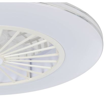 Eglo - Dæmpbar LED loftventilator 3xLED/12,6W/230V 2700-6500K Ø 55 cm hvid + fjernbetjening