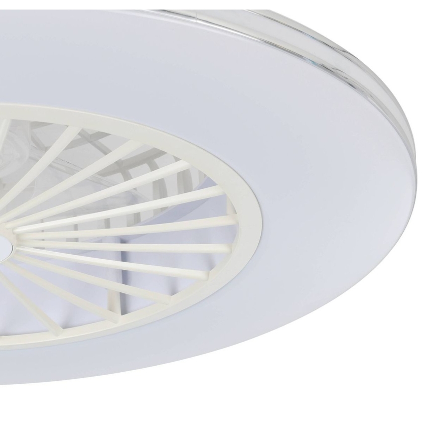 Eglo - Dæmpbar LED loftventilator 3xLED/12,6W/230V 2700-6500K Ø 55 cm hvid + fjernbetjening