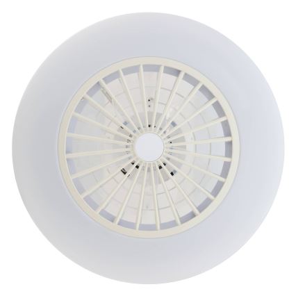 Eglo - Dæmpbar LED loftventilator 3xLED/12,6W/230V 2700-6500K Ø 55 cm hvid + fjernbetjening