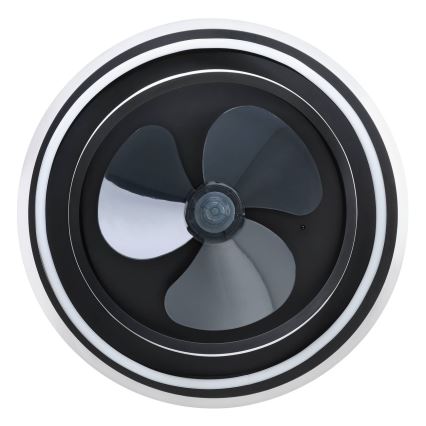 Eglo - LED-dæmpbar loftventilator 4xLED/9W/230V 2700-6500K Ø 50 cm sort + fjernbetjening