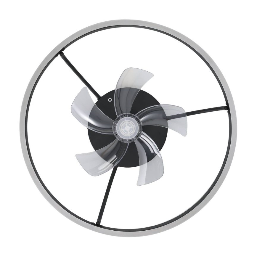 Eglo - LED RGBW dæmpbar loftventilator LED/36W/230V 3000-6500K Ø 50 cm sort + fjernbetjening