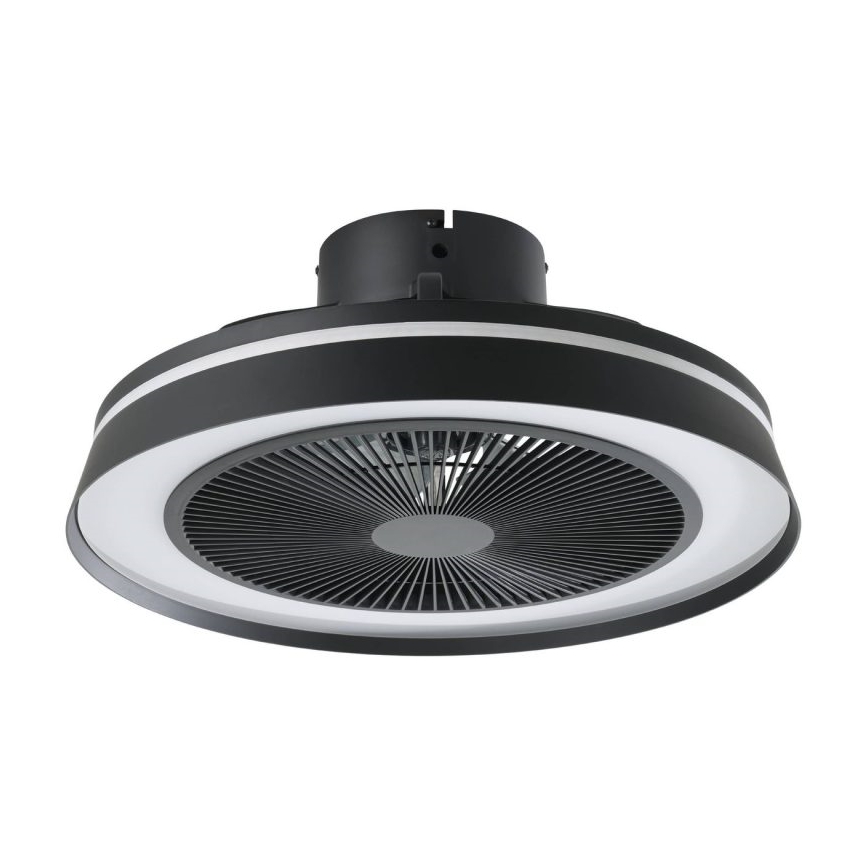 Eglo - Dæmpbar LED RGBW loftsventilator 3xLED/8,5W/230V+LED/6W 2700-6500K Ø 48 cm sort + fjernbetjening
