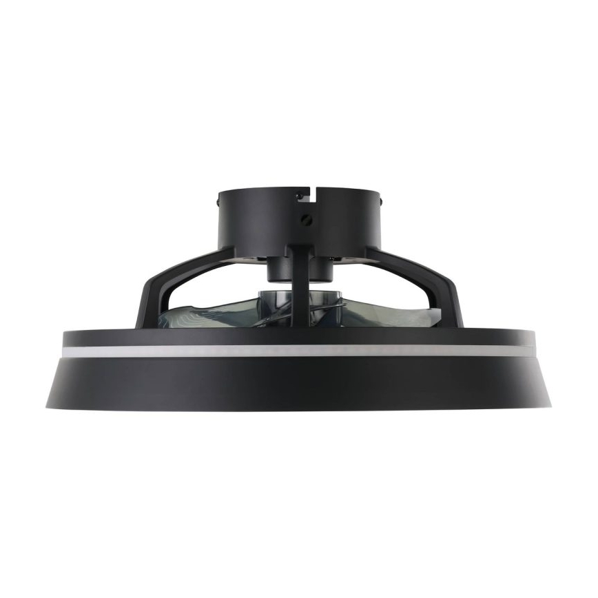 Eglo - Dæmpbar LED RGBW loftsventilator 3xLED/8,5W/230V+LED/6W 2700-6500K Ø 48 cm sort + fjernbetjening