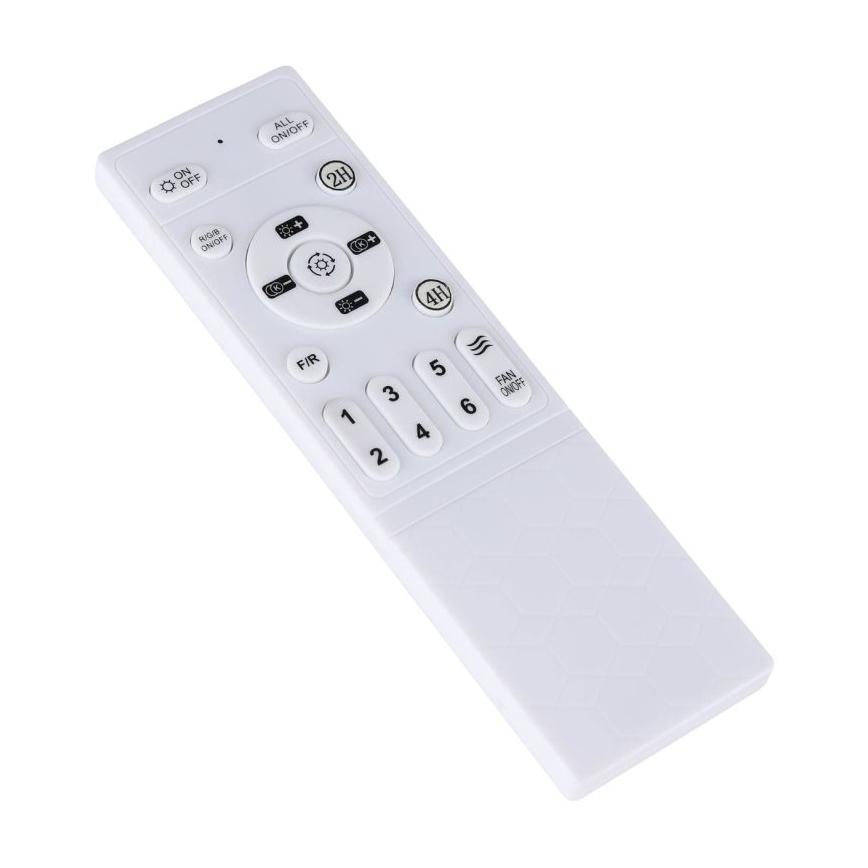Eglo - Dæmpbar LED RGBW loftsventilator 3xLED/8,5W/230V+LED/6W 2700-6500K Ø 48 cm sort + fjernbetjening