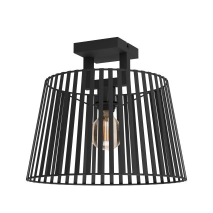 Eglo - Loftlampe 1xE27/40W/230V sort