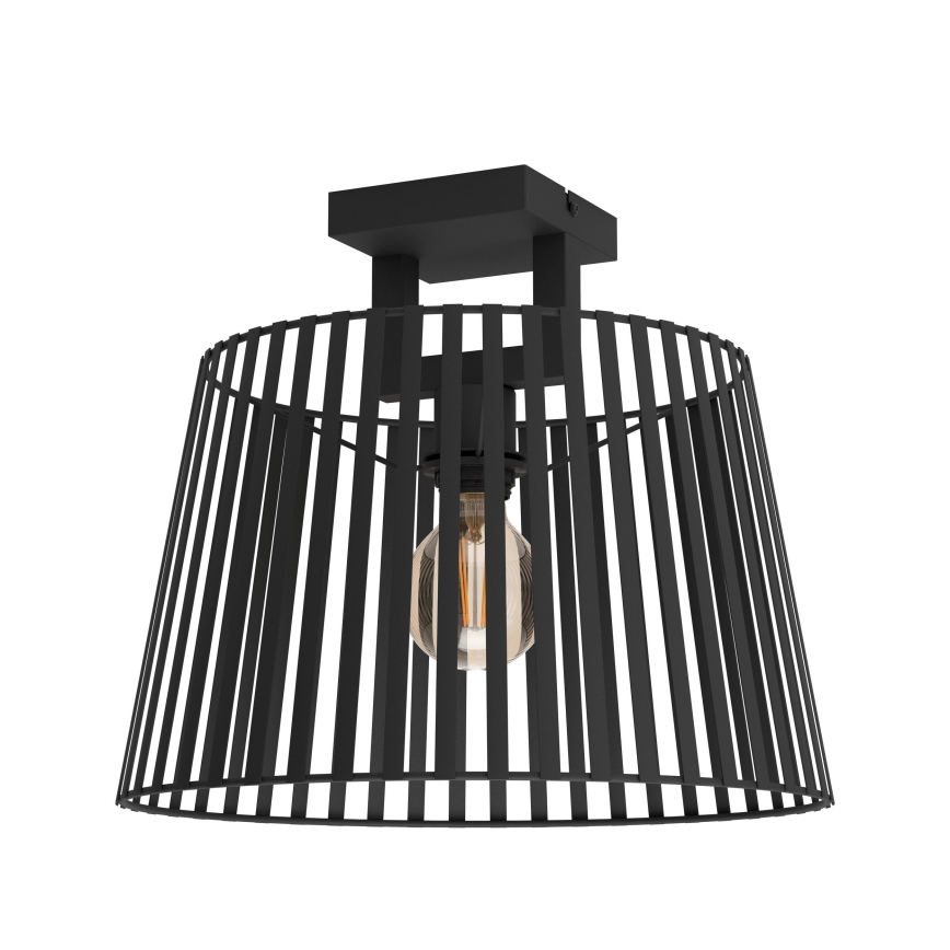 Eglo - Loftlampe 1xE27/40W/230V sort