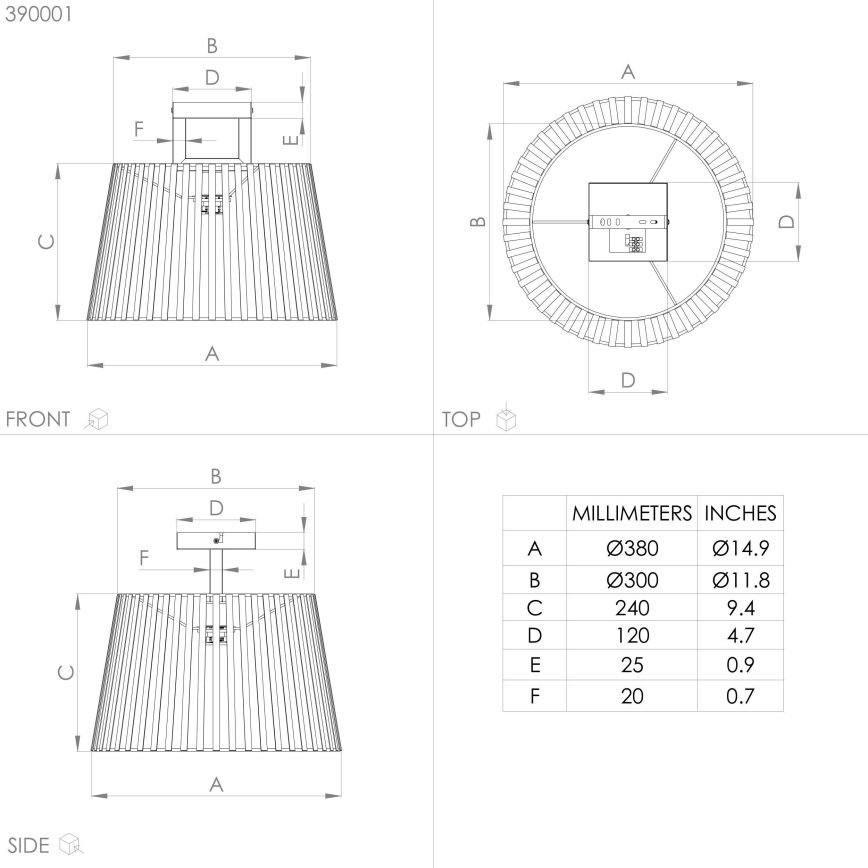 Eglo - Loftlampe 1xE27/40W/230V sort