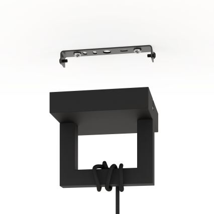 Eglo - Pendel 1xE27/40W/230V sort