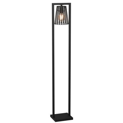 Eglo - Gulvlampe 1xE27/40W/230V sort