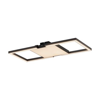 Eglo - LED loftlampe dæmpbar LED/26,2W/230V 2700-6500K sort + fjernbetjening