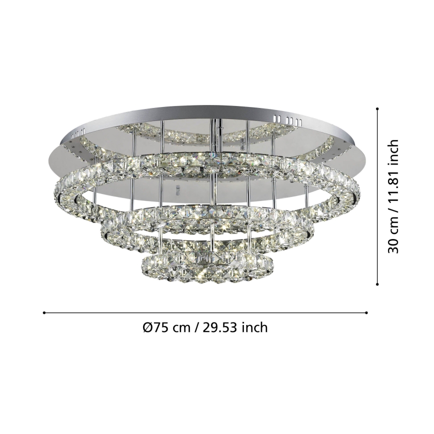 Eglo - LED loftlampe LED/61W/230V