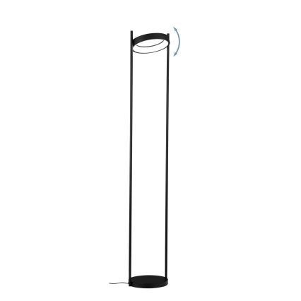 Eglo - LED gulvlampe dæmpbar LED/20W/230V 3000K sort