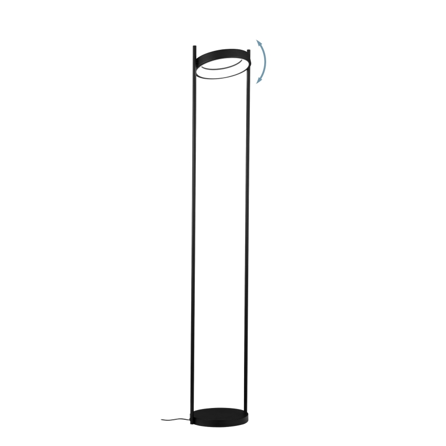 Eglo - LED gulvlampe dæmpbar LED/20W/230V 3000K sort